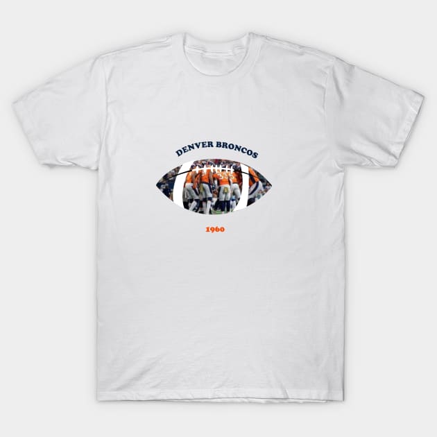 DENVER BRONCOS T-Shirt by VISUALIZED INSPIRATION